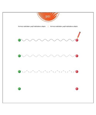 DOT (3+ Yaş) / IQ Dikkat Ve Yetenek Geliştiren Kitaplar Serisi