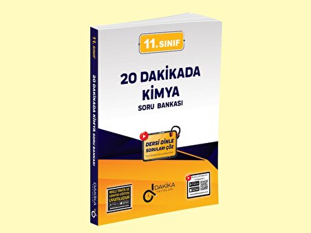 Dakika Yayınları 11. Sınıf 20 Dakikada Kimya  Soru Bankası