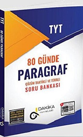 Dakika Yayınları 80 Günde Paragraf Soru Bankası