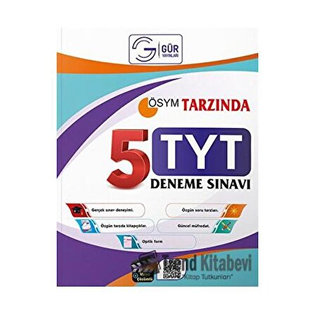 ÖSYM Tarzında 5li TYT Deneme Sınavı Gür Yayınları / Gür Yayınları / Kolektif