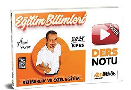 2024 KPSS Eğitim Bilimleri Rehberlik ve Özel Eğitim Video Ders Notları