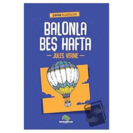 Balonla Beş Hafta / Bookalemun Yayınevi / Jules Verne