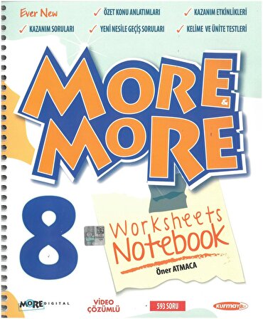 More & More 8.Sınıf Worksheets Notebook