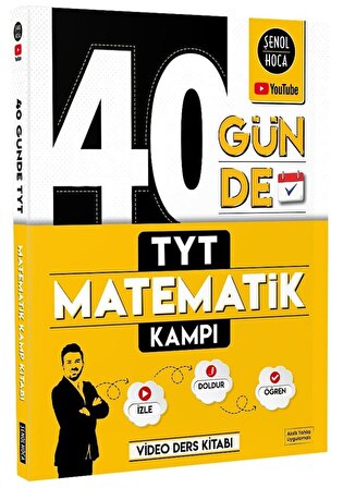 Şenol Hoca Yayınları Tyt Matematik 40 Günde Kampı 