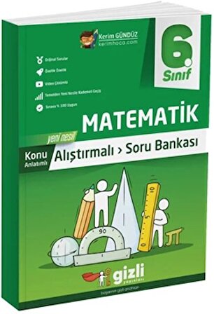 6. Sınıf Matematik Konu Anlatımlı Soru Bankası