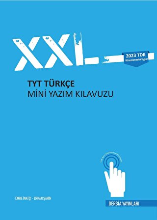XXL TYT Türkçe Mini Yazım Kılavuzu Dersia Yayınları