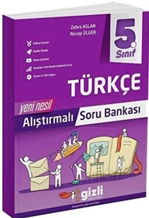 5.Sınıf Türkçe Yeni Nesil Alıştırmalı Soru Bankası