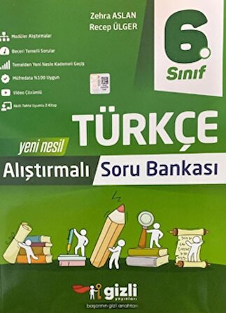 6. Sınıf Türkçe Araştırmalı Soru Bankası