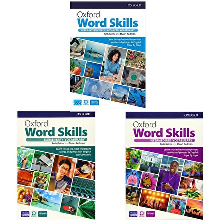 Oxford Word Skills 2nd Packed (Elementary + intermediate + Upper-intermediate - advanced)