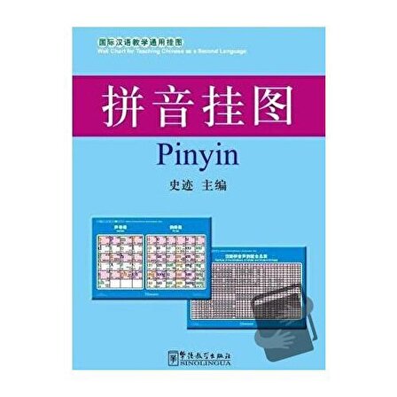 Pinyin Charts   Çince Fonetik Alfabesi Posterleri / Sinolingua / Kolektif
