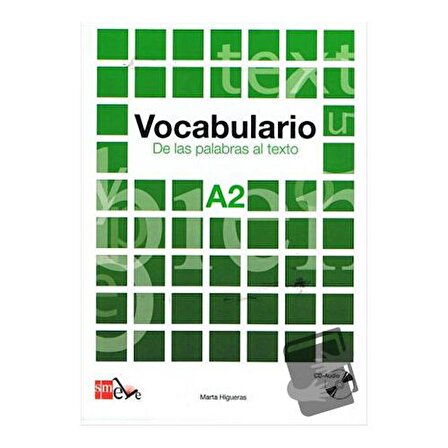 Vocabulario   De Las Palabras Al Texto A2 +CD / Ediciones SM / Marta Higueras