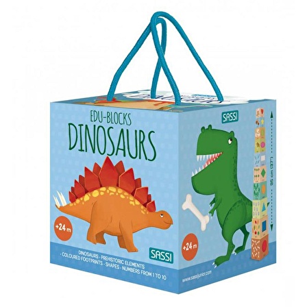 Sassi Edu Blocks - Dinosaurs