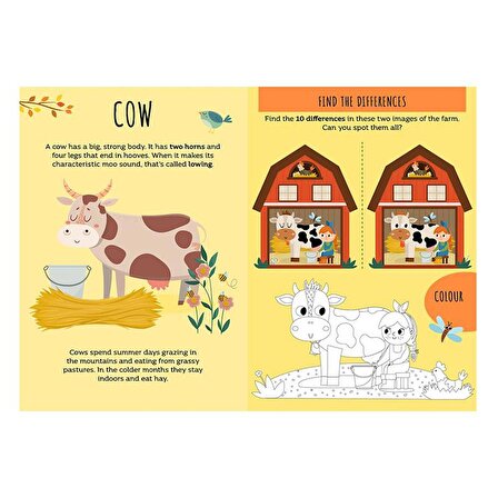 Sassi The Farm - Sticker and Activities