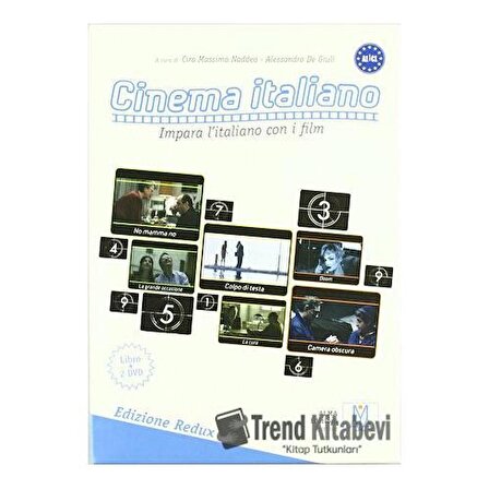 Cinema italiano Redux (Kitap+2 DVD) Filmlerle İtalyanca A1 C1 impara l’italiano con i