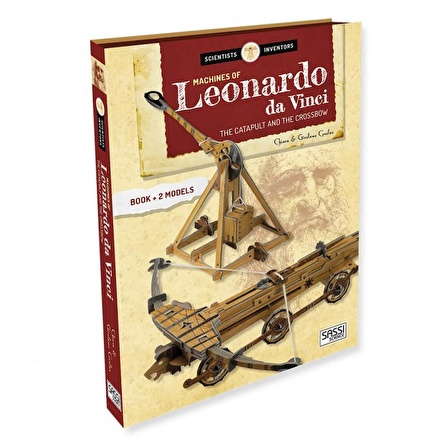 Sassi Machines of Leonardo Da Vinci - Book and 2 Models