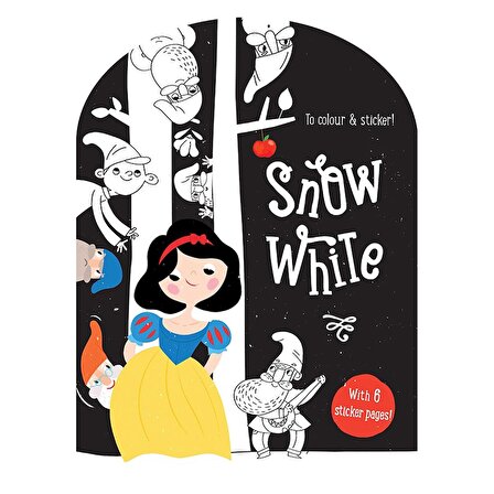 Yoyo Books Fairy Tales Paste and Color - Snow White