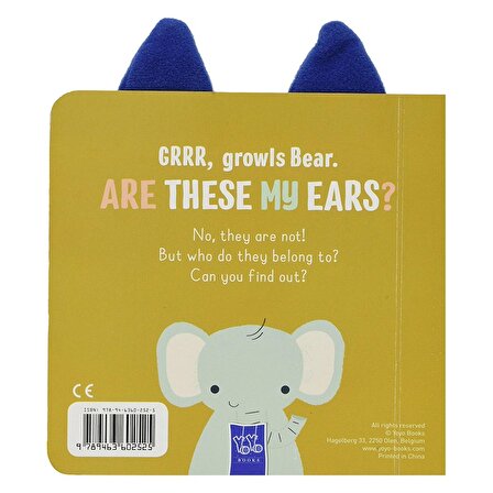 Yoyo Books Are These My Ears - Bear