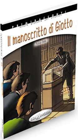 Il Manoscritto di Giotto +CD - İtalyanca Okuma Kitabı Orta Seviye (A2-B1)