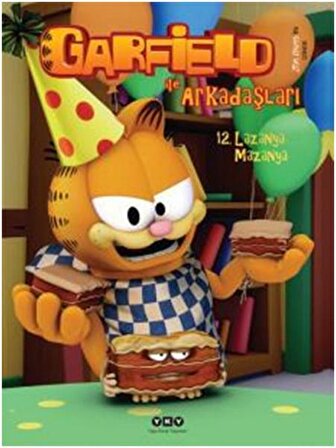 Garfield ile Arkadaşları 12 - Lazanya Mazanya - Jim Davis - Yapı Kredi Yayınları