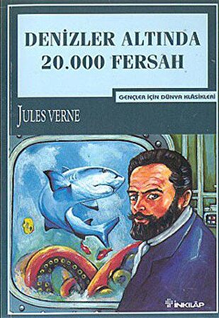 Denizler Altında 20.000 Fersah-Gençler İçin - Jules Verne - İnkılap Kitabevi