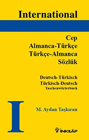 Almanca-Türkçe / Türkçe Almanca Sözlük - Aydan Taşkıran - İnkılap Kitabevi