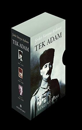 Tek Adam 3 Cilt Takım (Büyük Boy) - Şevket Süreyya Aydemir - Remzi Kitabevi