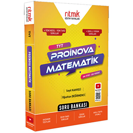 Ritmik Eğitim Yayınları TYT Matematik Proinova Soru Bankası