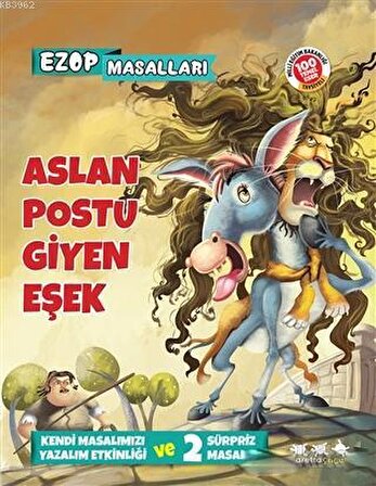 Caretta Yayıncılık Ezop Masalları-Aslan Postu Giye