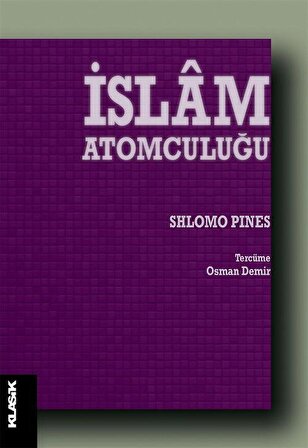 İslam Atomculuğu / Shlomo Pines