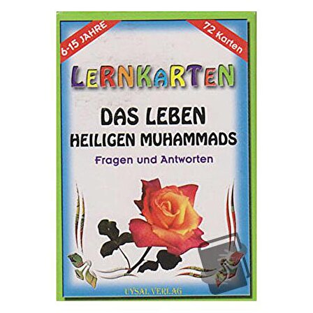 Bilgi Kartları Peygamberimizin Hayatı (Almanca) (Kod: 172) / Uysal Yayınevi /