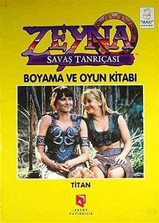 Zeyna Savaş Tanrıçası Boyama ve Oyun Kitabı : Titan