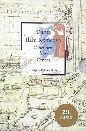 İlahi Komedya 3 Kitap Takım ve Kutulu - Dante Alighieri - Oğlak Yayıncılık