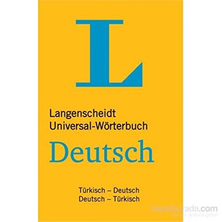 Langenscheidt Universal-Worterbuch Türkisch Türkisch-Deutsch  Deutsch-Türkisch