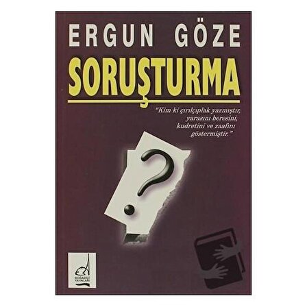 Soruşturma / Boğaziçi Yayınları / Ergun Göze