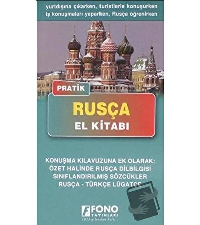 Pratik Rusça El Kitabı / Fono Yayınları / Mehmet Aslan
