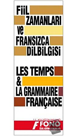 Fransızca Fiil Zamanları ve Dilbilgisi Tablosu / Fono Yayınları / Kolektif
