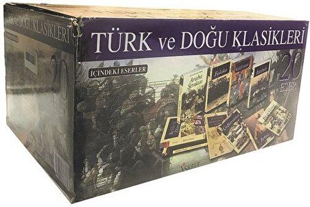 Türk ve Doğu Klasikleri / 20 Kitap Set - Kolektif - İskele Yayınları