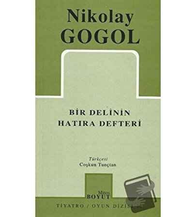 Bir Delinin Hatıra Defteri / Mitos Boyut Yayınları / Nikolay Vasilyeviç Gogol