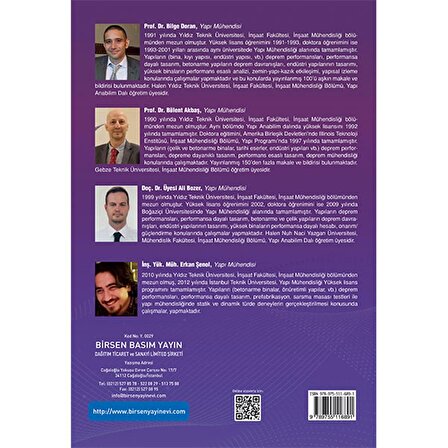 Yapı Mühendisliğinde SAP2000 (v23) Uygulamaları / Bilge Doran, Ali Bozer, Bülent Akbaş, Erkan Şenol