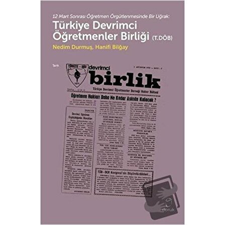 Türkiye Devrimci Öğretmenler Birliği (T.Döb) / Doruk Yayınları / Hanifi