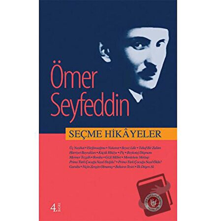 Seçme Hikayeler / Türk Edebiyatı Vakfı Yayınları / Ömer Seyfettin