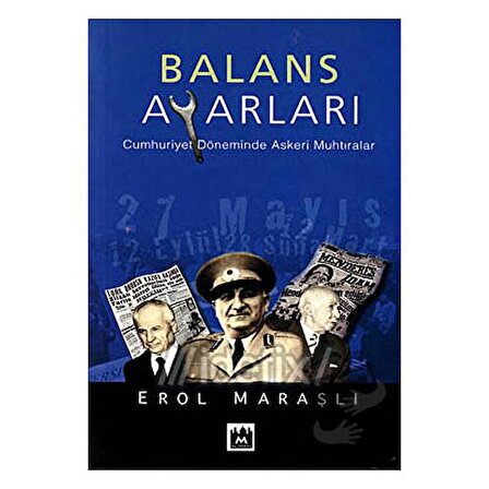 Balans Ayarları / Metropol Yayıncılık / Erol Maraşlı