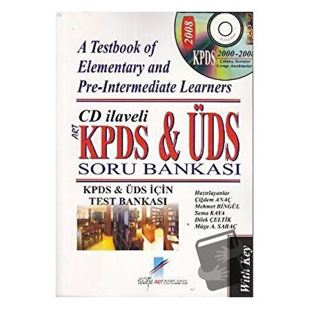 KPDS ve ÜDS Soru Bankası   A Testbook of Elementary and Pre   Intermediate Learners /