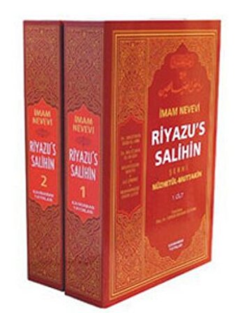 Riyazu's Salihin Şerhi (2 Cilt Takım, 2. Hamur)