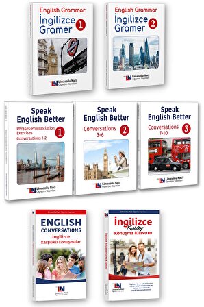 Komple İngilizce Eğitim Seti + 12 Aylık Online İngilizce Kursu