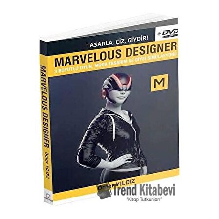 Marvelous Designer   3 Boyutlu Oyun Moda Tasarım ve Giysi Simülasyonu   Dvd Ekiyle /