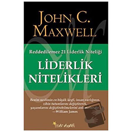 Liderlik Nitelikleri / Beyaz Yayınları / John C. Maxwell
