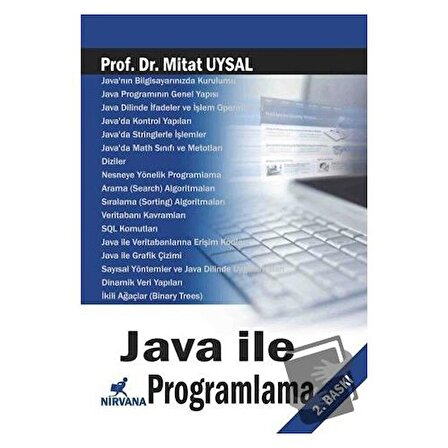 Java İle Programlama / Nirvana Yayınları / Mithat Uysal