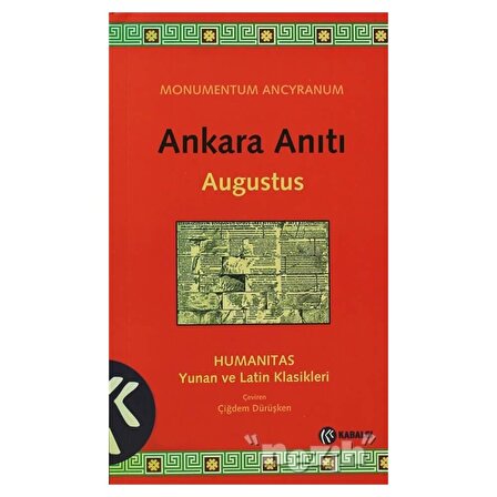 Ankara Anıtı - Augustus - Kabalcı Yayınevi