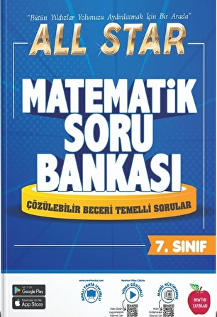 Newton 7.Sınıf All Star Yeni Matematik Soru Bankası - ntny